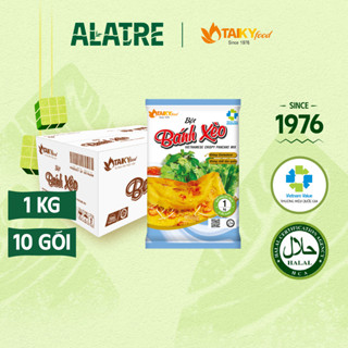  Thùng bột bánh xèo xanh Tài Ký gói 1kg  tặng kèm gói bột nghệ  - Nhà phân phối Alatre 