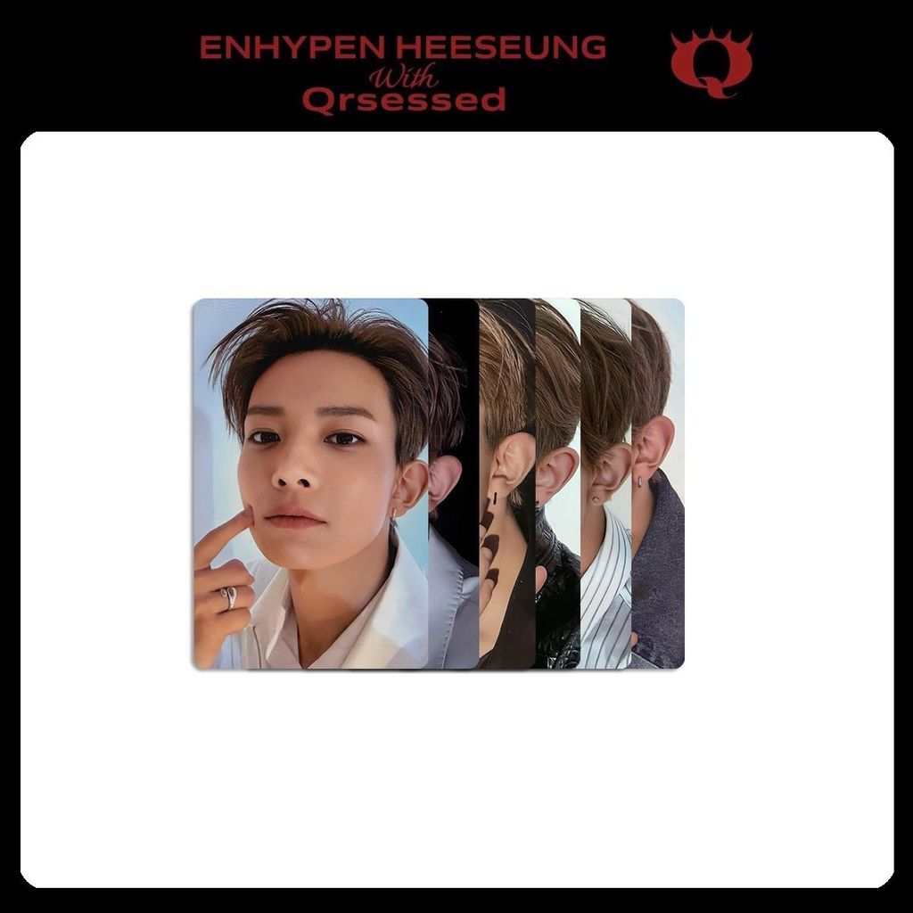 ENHYPEN combo thẻ nhỏ Lý Hi Thừa Qrsessed thẻ nhỏ HEESEUNG