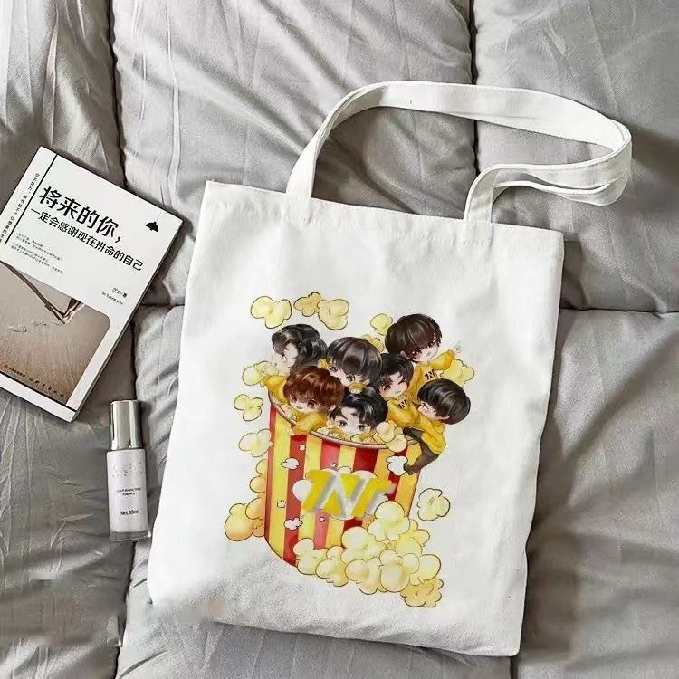 ❈ ❈ ❈ 年 ❈ ❈ ❈ ❈ ❈ ❈ ❈ ❈ ❈ ❈ ❈ ❈ ❈ ❈ ✷ ❈ 🍒 ❈ ❈ ❈ ❈ ❈ Túi vải Canvas Times Youth League, Túi đeo vai, 