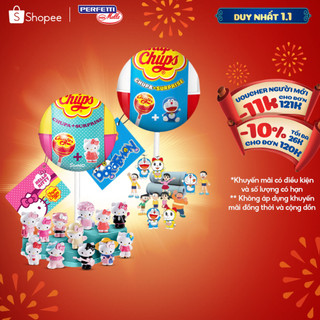  Que kẹo mút Hương dâu đầy bí ẩn Chupa Chups sưu tầm những nhân vật dễ thương Doraemon 