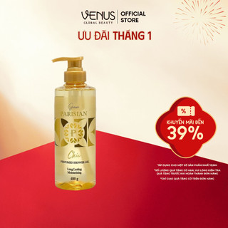  Sữa tắm Nước hoa Nữ Gennie Parisian 480ml hương thơm sang trọng quyến rũ 