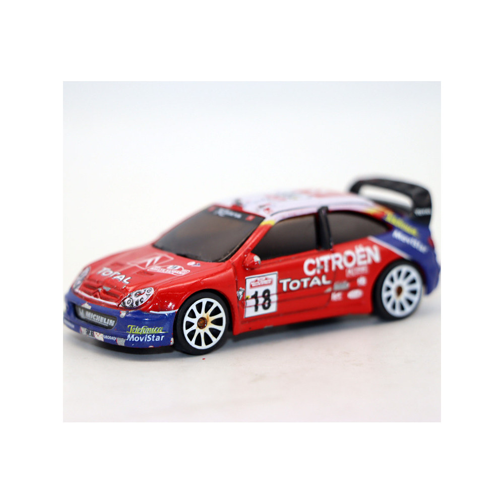 đồ chơi bé trai xe đồ chơi cho bé trai Ngoại thương 1/64 xe hợp kim CITROEN Citroen Red Bull Rally m
