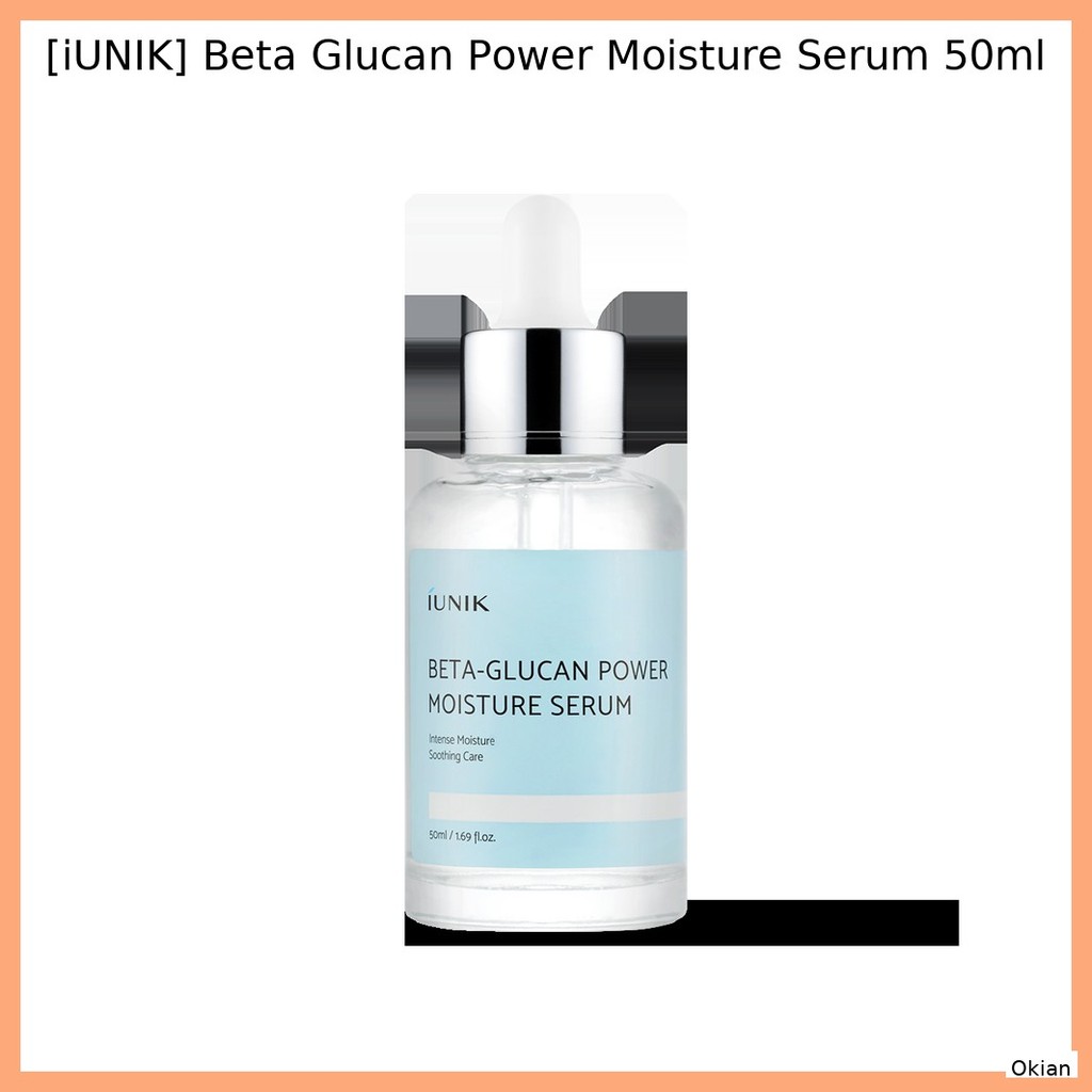 [iUNIK] Beta Glucan Power Moisture Serum 50ml / Hydrating, Soothing của Okian