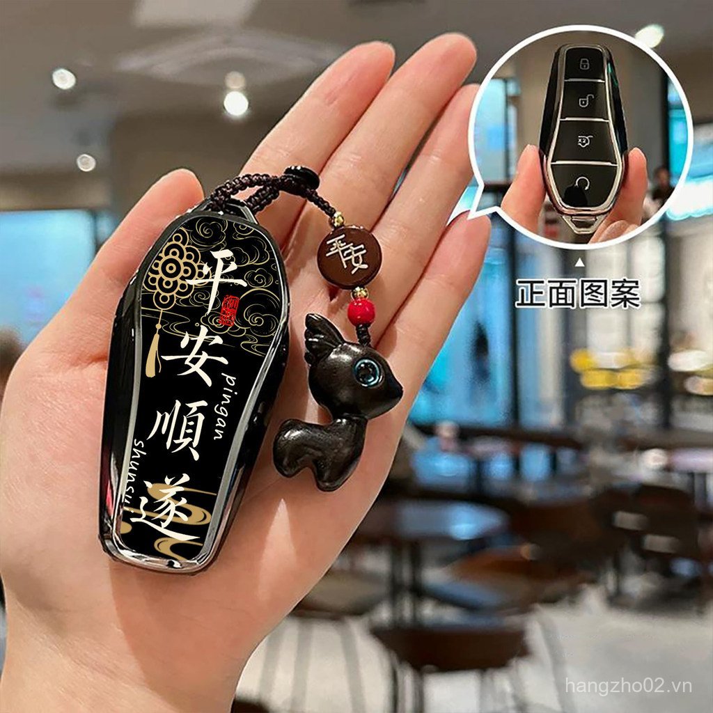 Thích hợp cho Biadi Qin Chìa khóa Cá heo Trung Quốc Túi Yuan 35 Vỏ bảo vệ JVZY