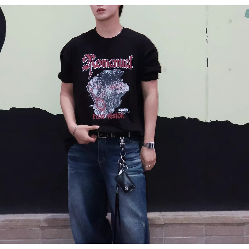 Áo Thun Trắng Nam Mùa Hè, Made in USA, Cotton Nguyên Chất