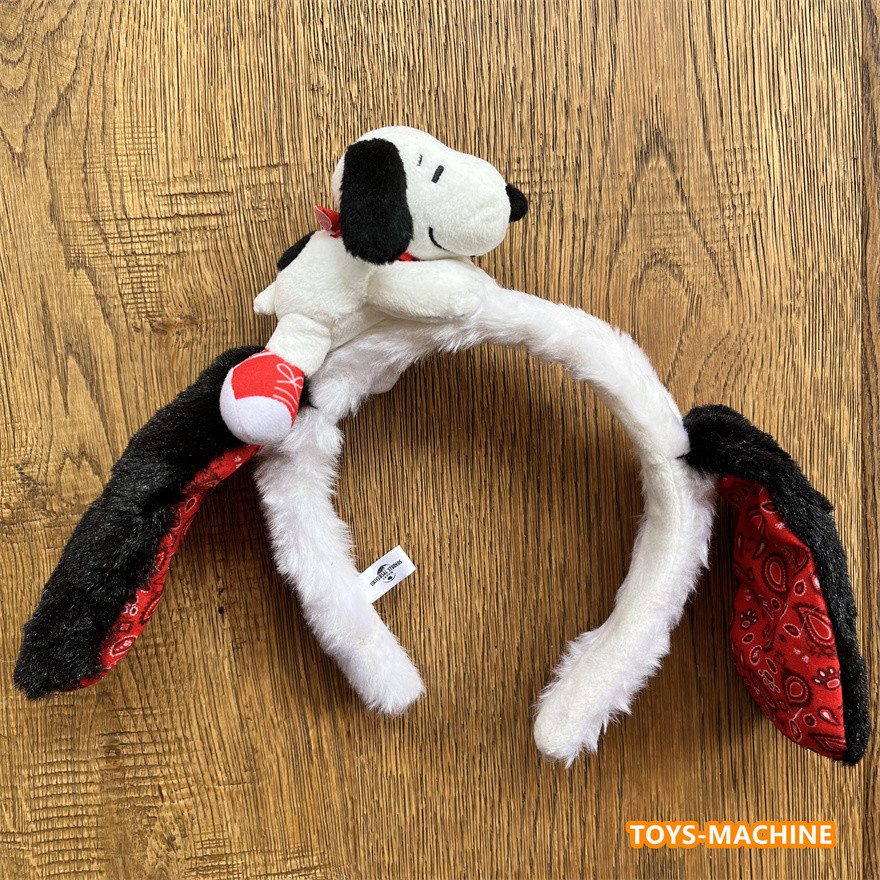 SNP0939 Day D Hàng cũ Snoopy Spring Outing Ear Headband