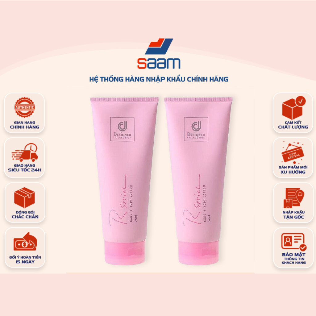 [CHÍNH HÃNG] Kem dưỡng thể Rseries hương nước hoa 200ml