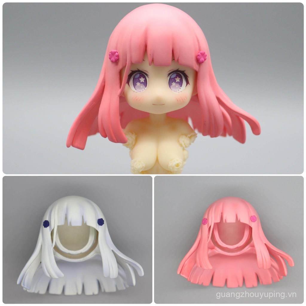 Ob11 Bé Đầu GSC Nendoroid Tóc Trang Điểm Mặt Bé GSc Tóc Đa Năng Có Thể Tháo Rời Đầu Vỏ GSc Ban Nhạc 