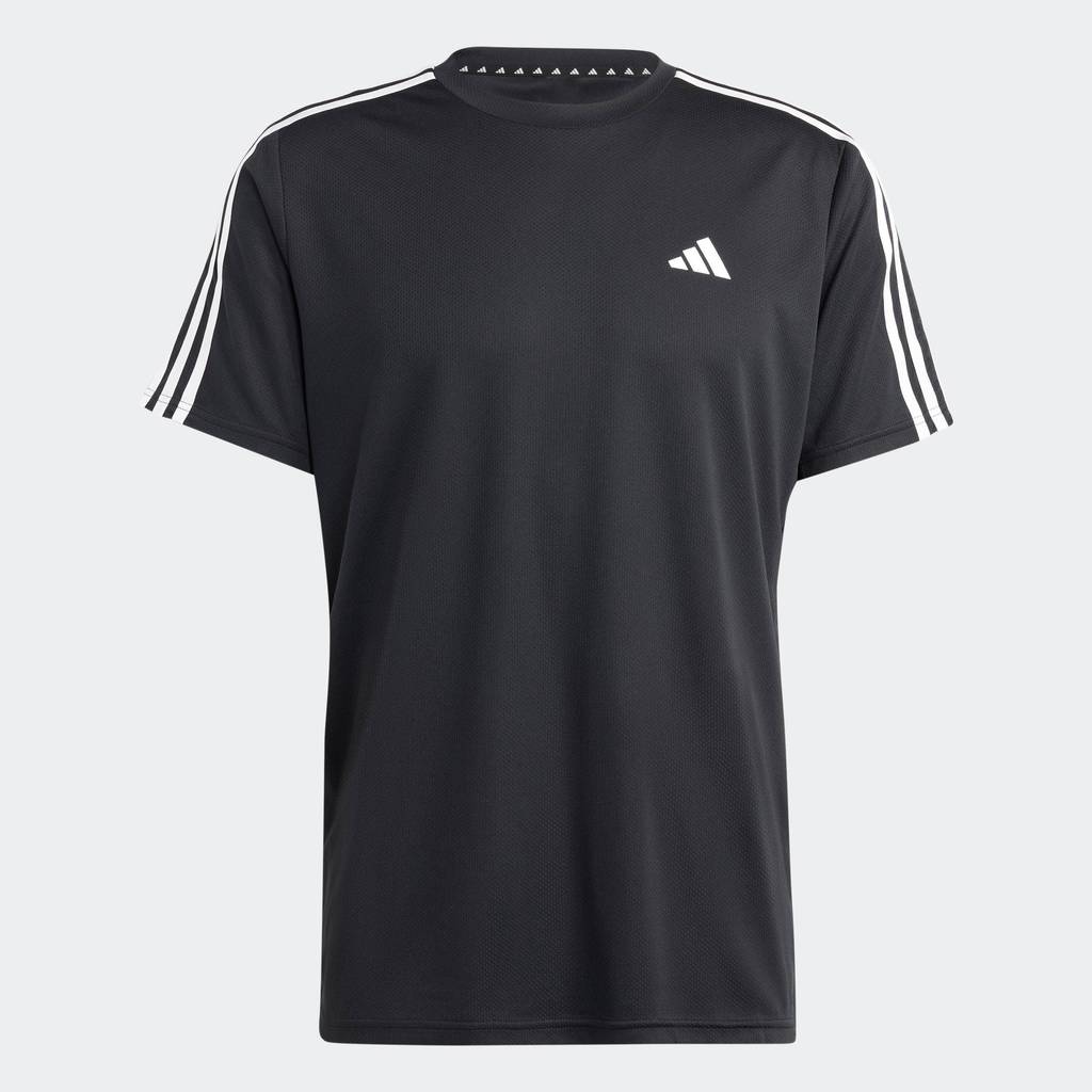 adidas Gym & Training Áo Thun Tập Luyện 3 Sọc Train Essentials Nam Đen IB8150