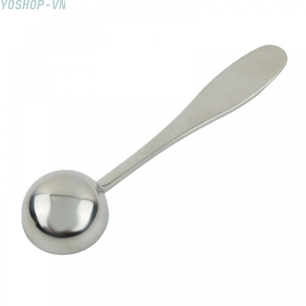 [Ysp]Premium Quality Coffee Measuring Spoon Stainless Steel 10 ml Tablespoon