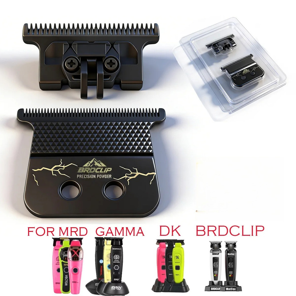 BRDCLIP Thay Thế Zero Gapped Scalelike Original Blade Máy Tông Đơ Cắt Tóc Phụ Kiện Cho MRD / Gamma /