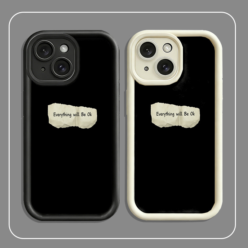 Ốp Lưng iPhone Everything will Be Ok,Bảo Vệ Camera  iP 11/12/13/14/15/16/17/Plus/Air/Pro/Max