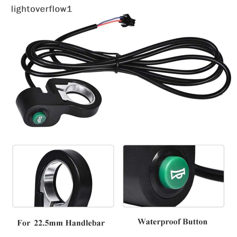 [Lightoverflow] Nút chuyển đổi tín hiệu còi xe máy Xe đạp bằng nhựa phổ thông 22,5mm Xe đạp điện Nút