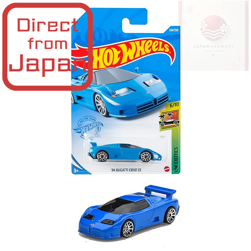 Hot Wheels Basic Car - Bugatti EB110 SS HCM60