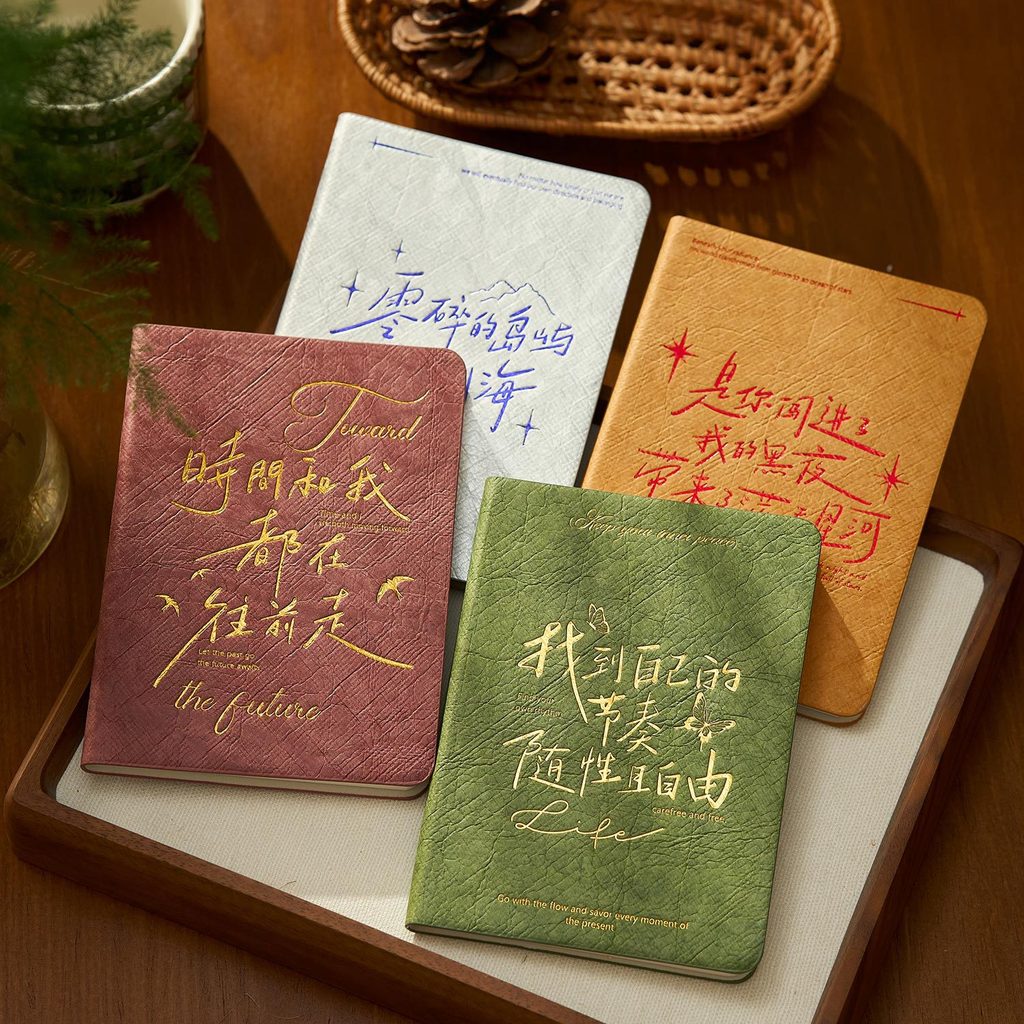 Zaomo A6 Dupont Notebook Years Like Song Series Đơn giản Sổ tay mạ vàng có giá trị cao Notepad Noteb