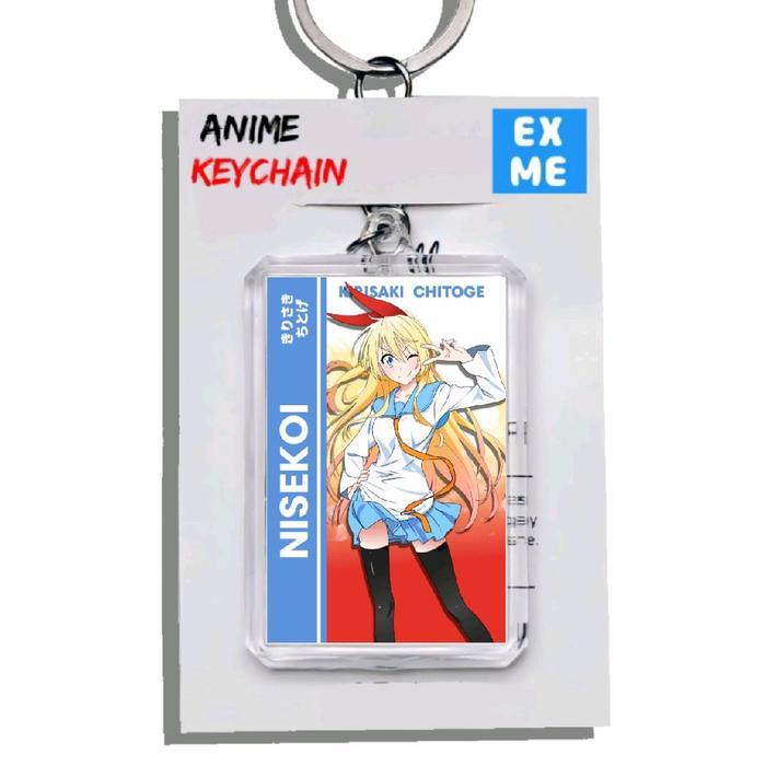 Gantungan Kunci Nisekoi - Keychain Nisekoi - Ganci Anime - Gantungan Kunci Kirisaki Chitoge - Kosaki