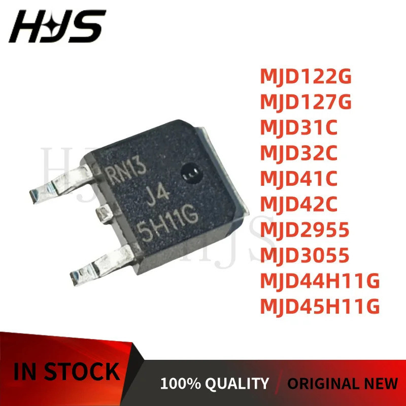 10 Chiếc MJD32C MJD31C MJD2955 MJD127G MJD3055 MJD45H11G MJD42C MJD41C MJD44H11G MJD122G TO-252 Thươ