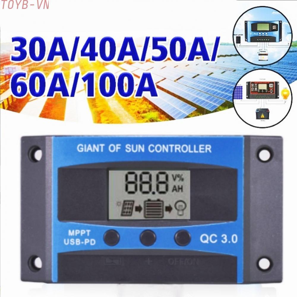 【TOYBOX】Reliable MPPT For Solar Charge Controller with Comprehensive Protection Features