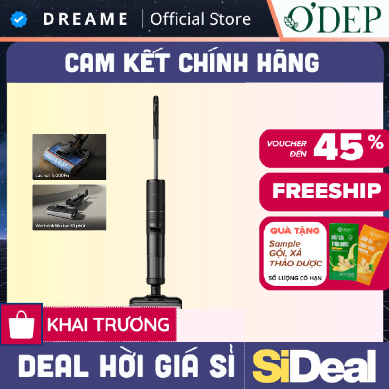 Máy hút bụi lau sàn khô & ướt Dreame H13 FlexReach/ H12 FlexReach/ H13 Dual FlexReach/ H13S FlexReac