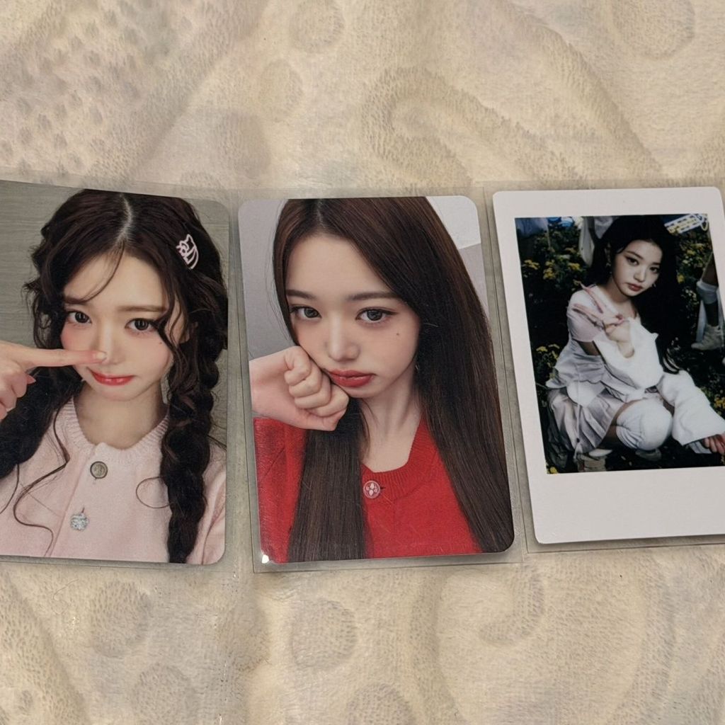 Ive yetimall lucky card Wonyoung card