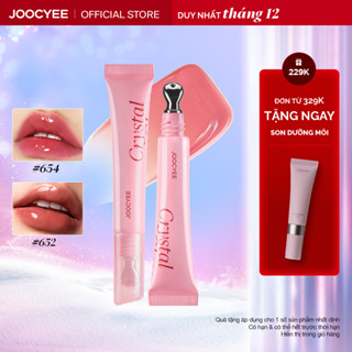   Hàng mới về  Son JOOCYEE Crystal Lip Gloss dưỡng ẩm siêu bóng căng mọng rạng rỡ 
