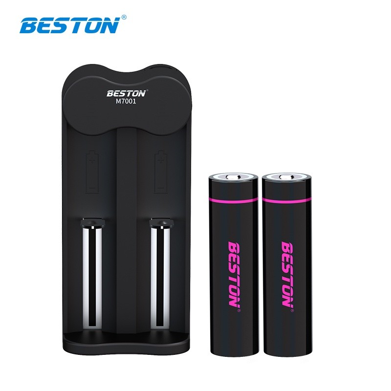 Pin Sạc 18650 Beston Dung Lượng Cao đến 3500mAh, Sạc Pin M7001 Cho 18650 20700 21700 26650 16340 166