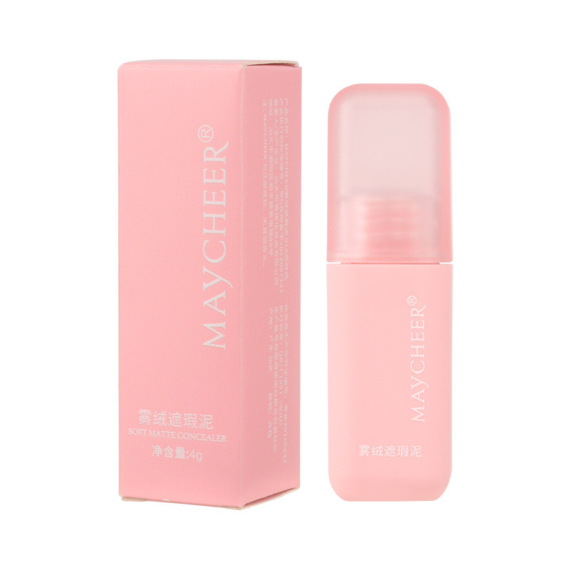 [Hàng có sẵn] Meiqianer Matte Velvet Concealer Mud Facial Spots Dark Circles Tear Groove Covering Co