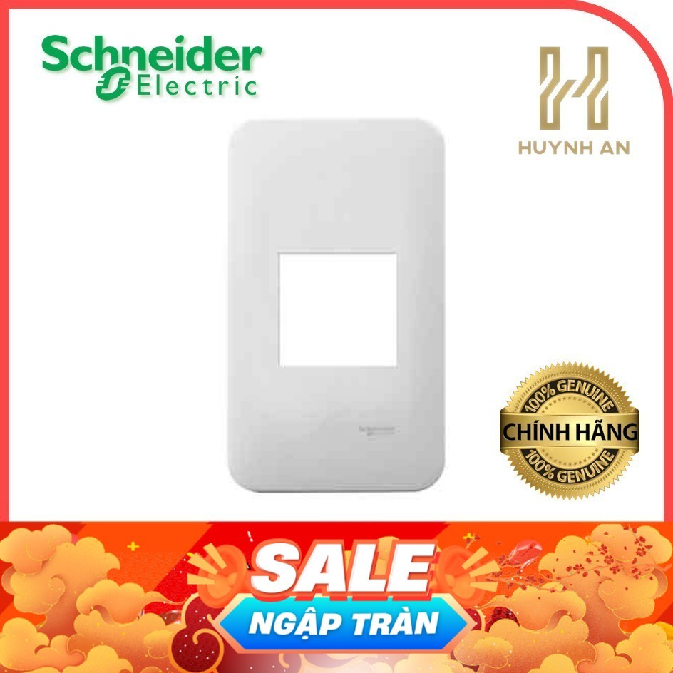 (SE) Mặt cho 1 thiết bị - size M - dòng S-flexi - Trắng - 1 gang - Schneider Electric - FG1050_WE