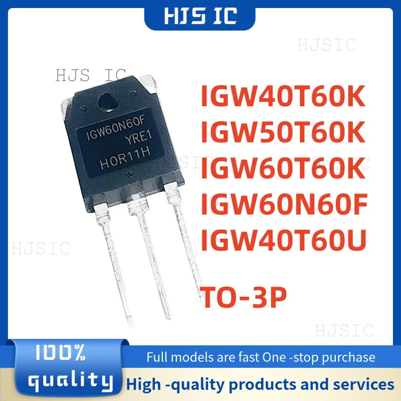 5 CÁI IGW40T60K IGW50T60K IGW60T60K IGW60N60F IGW40T60U TO-3P Chất Lượng Tốt Nhất Còn Hàng