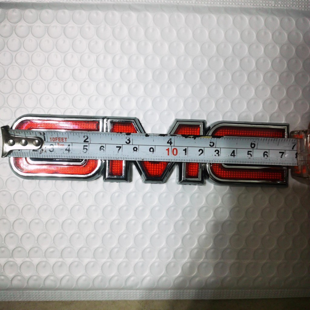 175mm Màu Đỏ Biểu Tượng Cho GMC Miếng Dán GMC Thân Cây Miếng Dán Xe Phía Sau Hậu Cung Miếng Dán Cho 