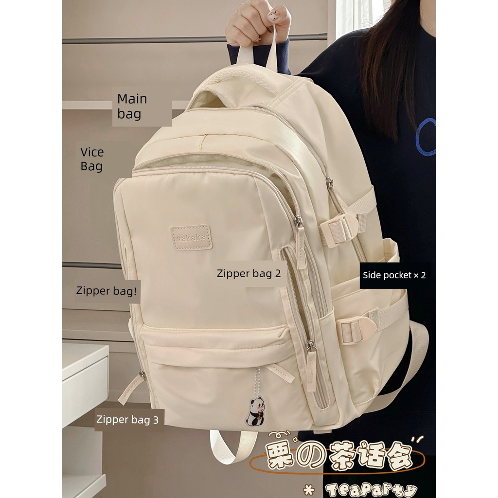 túi sách nữ cặp sách nữ Cặp sách phong cách học đường nữ học sinh trung học nữ sinh trung học nữ sin