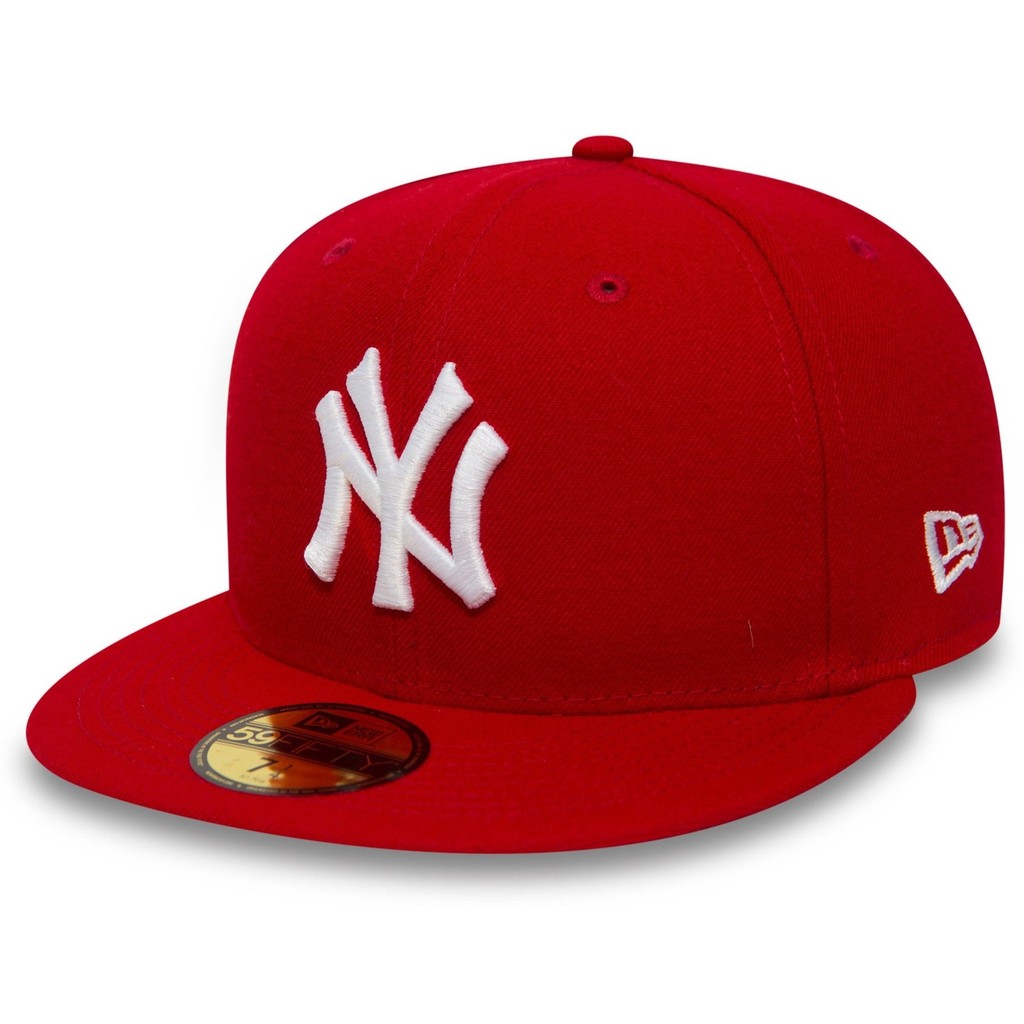 (Mũ bóng chày) New York Yankees Kỷ nguyên mới 59Fifty MLB Scarlet Baseball CapHat