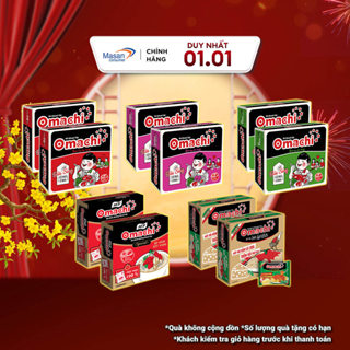   Chọn vị  Combo 2 Thùng Mì Omachi - Thùng 30 Gói x 80G  Bao bì có thể thay đổi theo đợt nhập hàng  