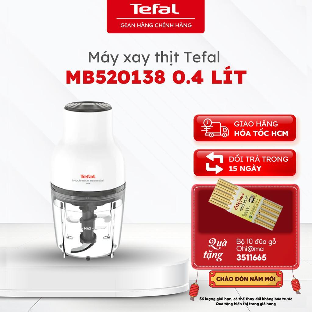Máy xay thịt Tefal MB520138 0.4 lít, 300W, dao 4 cánh - Chính hãng, bảo hành 24 tháng [HOẢ TỐC 2H]