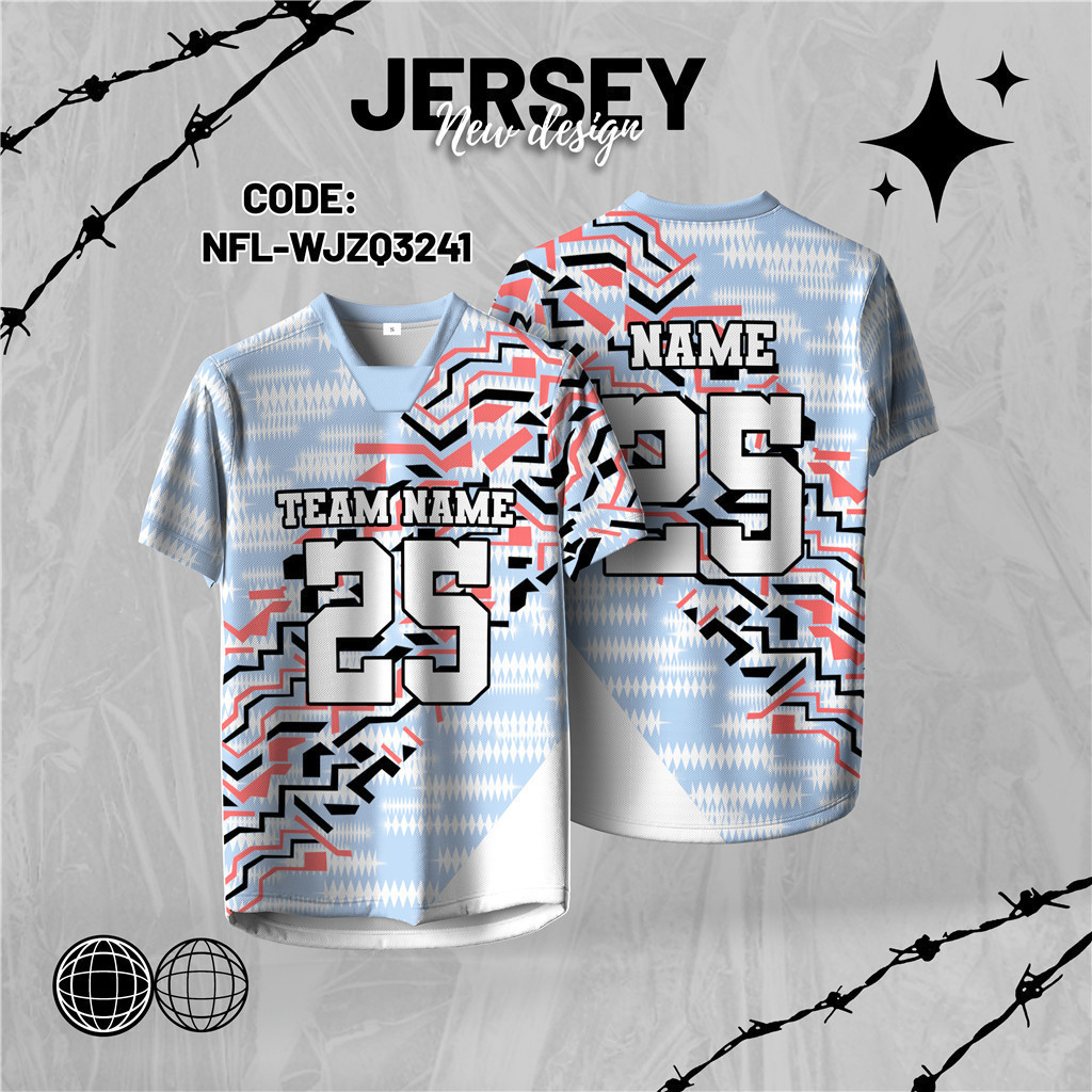 2025 NFL Phiên Bản Jersey Jersey Nam Tay Ngắn Retro Cổ Full Thăng Hoa Microfiber Viral Jersey Unisex