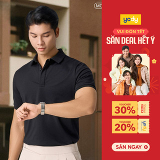   FS T12  Áo Polo Nam Nẹp Che Cúc Yody MCPO25S041 