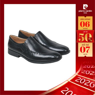   Voucher 10%  Giày lười tây nam Pierre Cardin chất liệu da bò thật cao cấp đế cao su chống trượt 777 