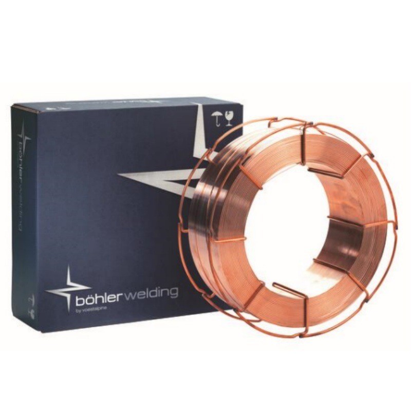 Dây hàn khí thép Carbon thấp Bole ECOspark 4-NC / ER70S-6 G 38 3 M21 2Si
