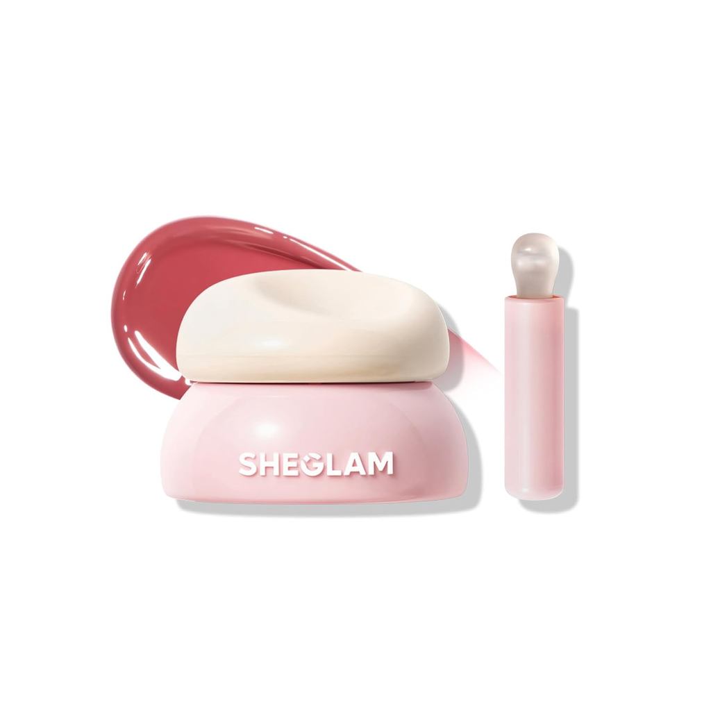 SHEGLAM Hydra Jelly Pocket Lip Jam Hydrating Son Bóng Dưỡng Ẩm Môi Trang Điểm-Guava Glow