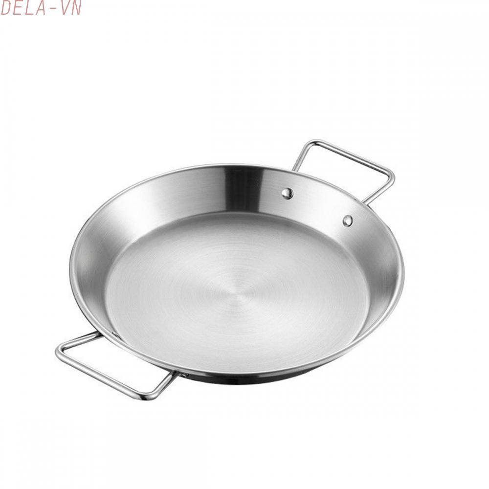 Paella Cooking Pot Easy To Clean Mirror Polished Finish Elegant Kitchenware#DELA