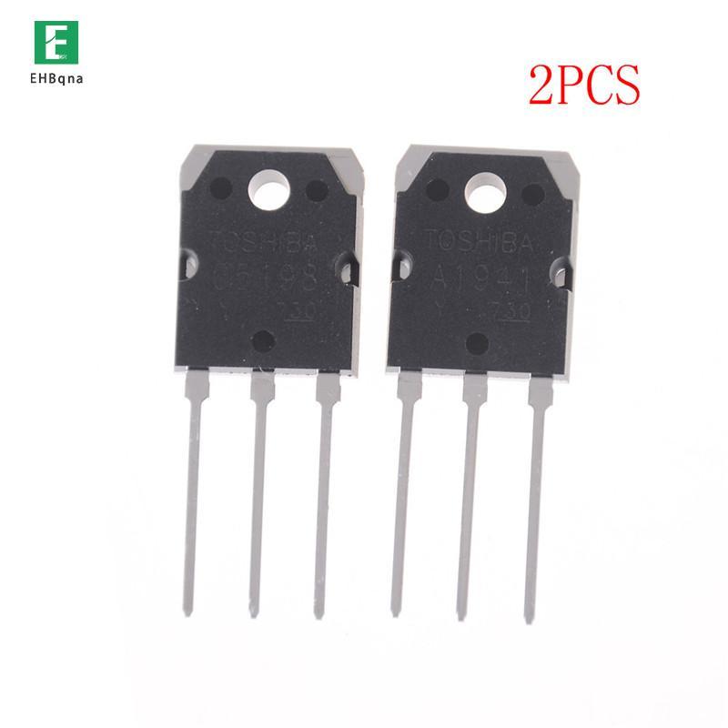 [EHB-t] 1 cặp (2 chiếc) 2SA1941 & 2SC5198 TOSHIBA Transistor A1941 & C5198 mới
