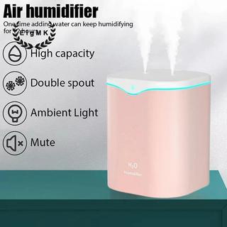 [ElgMK] Máy tạo độ ẩm phun sương mát mẻ cho phòng ngủ, Máy tạo độ ẩm không khí siêu âm siêu yên tĩnh 2L, Máy tạo độ ẩm lấp đầy trên cùng, Máy tạo độ ẩm để bàn chạy bằng USB [MỚI]
