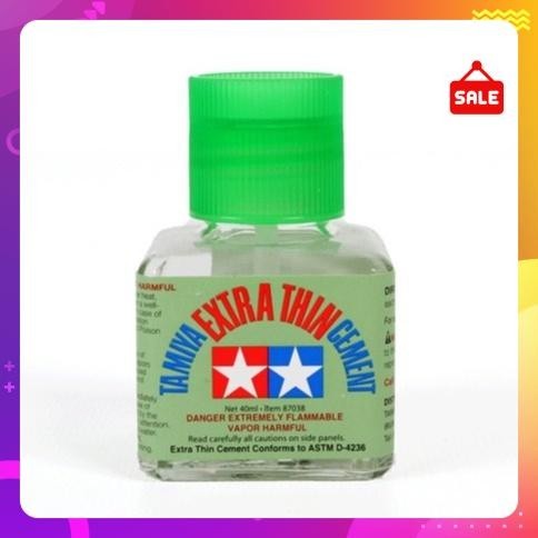 HT ShopX-Keo dán mô hình Tamiya 87038 Extra Thin Cement Glue Fine Tip 40ml