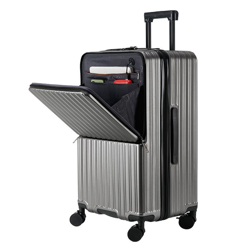 Mẫu mới mở rộng vali 28 công suất lớn phía trước mở hộp du lịch 24 inch 20 lên máy bay thanh kéo val