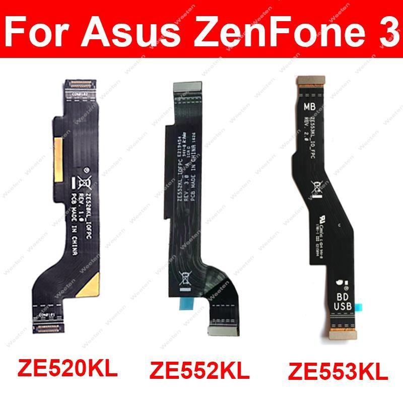 JDT Bo Mạch Chủ Cáp Mềm Cho ASUS ZenFone 3 ZE520KL ZE552KL ZenFone 3 Zoom ZE553KL MainBoard Connecto