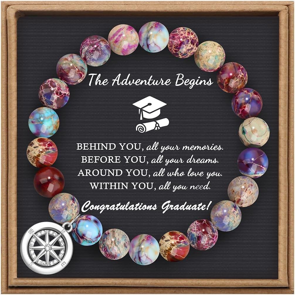 Joycuff Graduation Gifts for Her Him Class of 2026 Graduation Bracelets Inspirational Graduation Com