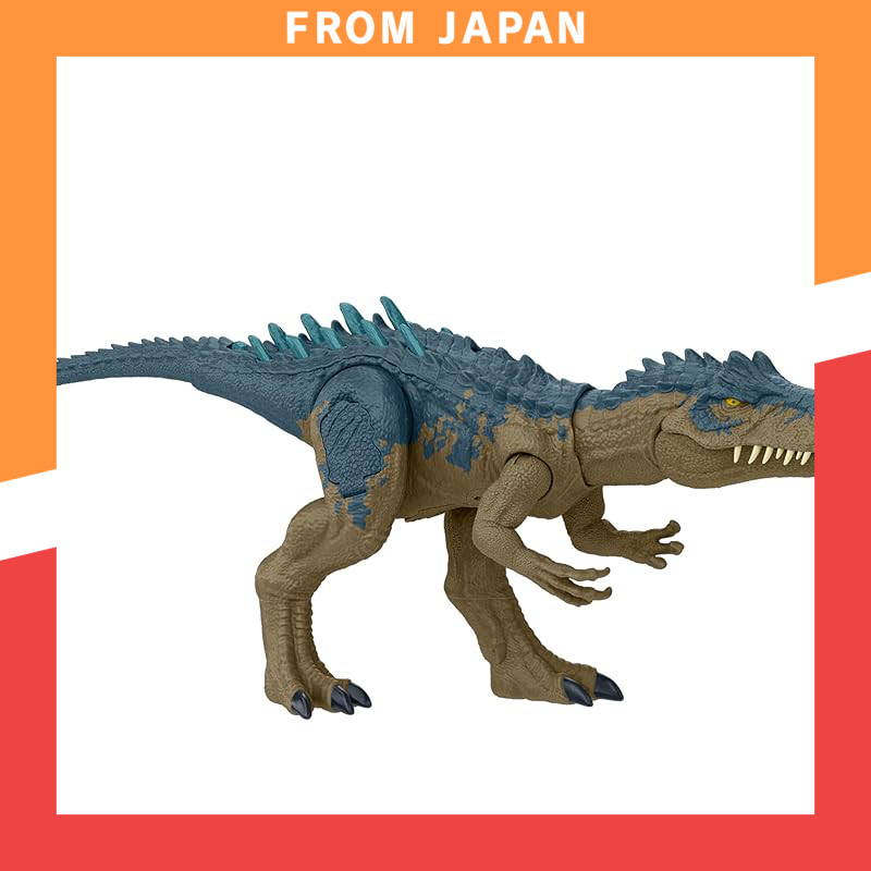 Mattel Jurassic World Battle Action Roaring Allosaurus 【Dinosaur Toy】【Length: Approx. 44.1 cm】 【Ages
