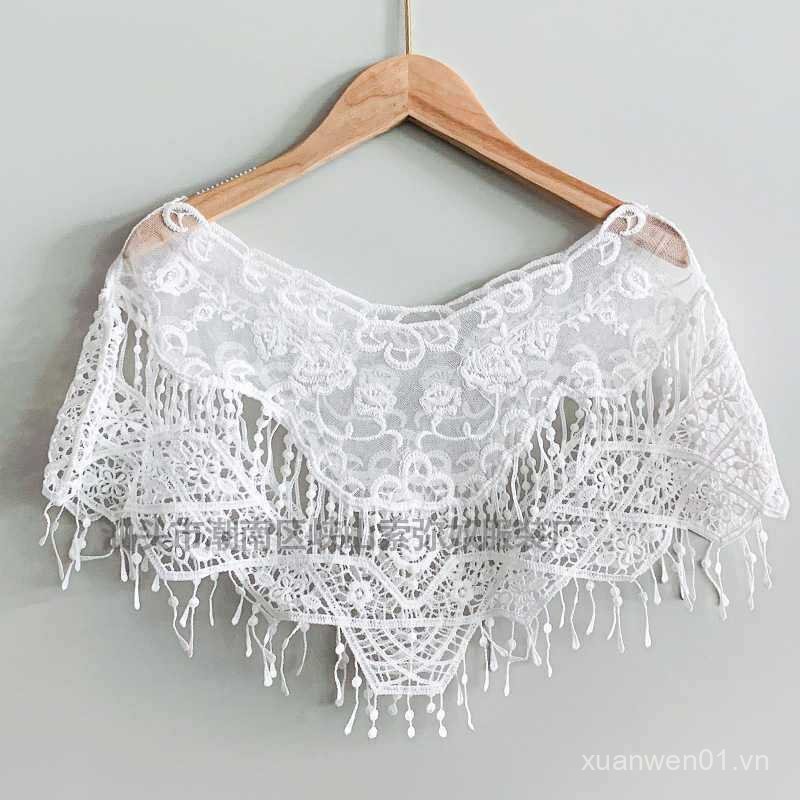 Khăn choàng cổ thiết kế Hán phục thêu tay đẹp mắt - AL102