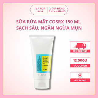 [Công Ty] Sữa Rửa Mặt Cosrx Low pH Good Morning Gel Cleanser 150ml – Sạch Sâu, Ngừa Mụn, Dịu Nhẹ