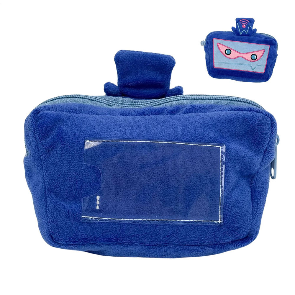 Hazbin Hotel Vox Makeup Bag Plush Wallet Bag